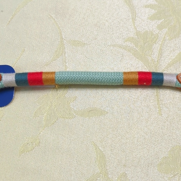 Dog Collar, Rope and Leather, Size Small, 12-15". NWT - Picture 12 of 12